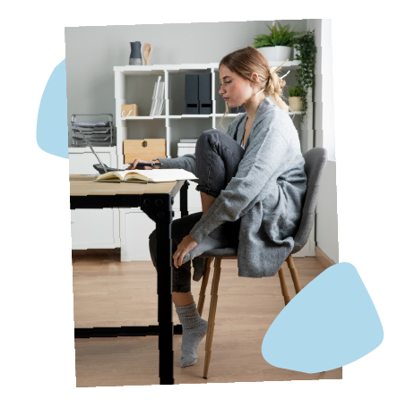 Blu Giraffe member photo Blu Giraffe member in a business meeting